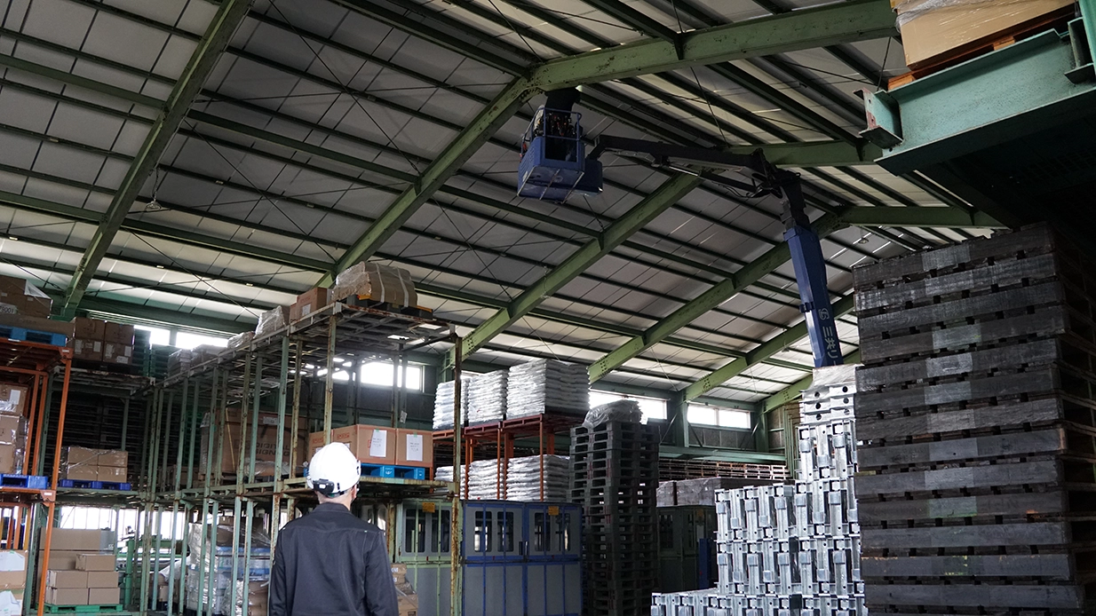 LED照明更新工事